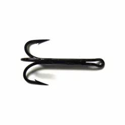 Esmond Drury Treble Salmon Hooks, Musta