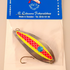 G.Erikssons Lill-Skruven 58mm,väri:Hopea/Kelta-Punainen