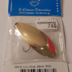 G.Erikssons Lill-Virus 58mm,väri:Kulta
