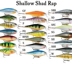 Rapala Shad Rap 7cm -vaappu