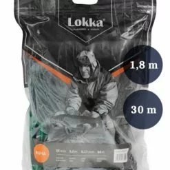 Pietarin Lokka KALAVERKKO, Silmäkoko:38MM, Korkeus:1,8M, Lanka:0,15mm, Pituus:30m