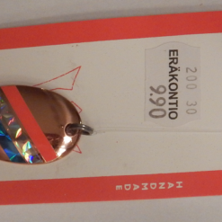 Kapraali-rautupilkki 45mm,Malli:0,Kupari,punainen/hopea/sini-raita