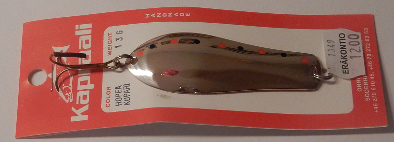 Kapraali,Malli:7 13g,väri:Hopea/Kupari 3 Kapraali,Malli:7 13g,väri:Hopea/Kupari