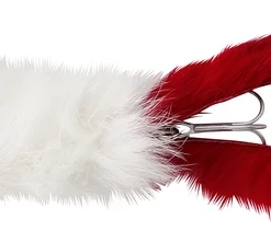 Abu Garcia Hairy Killer, Väri:White/Red Tail