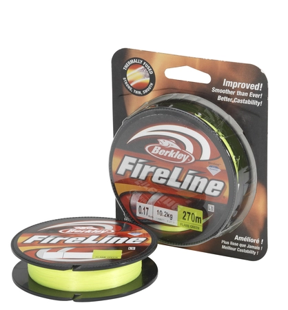 Berkley Fireline 270m, Väri:Flame Green, 0.25mm 3 Berkley Fireline 270m, Väri:Flame Green, 0.25mm