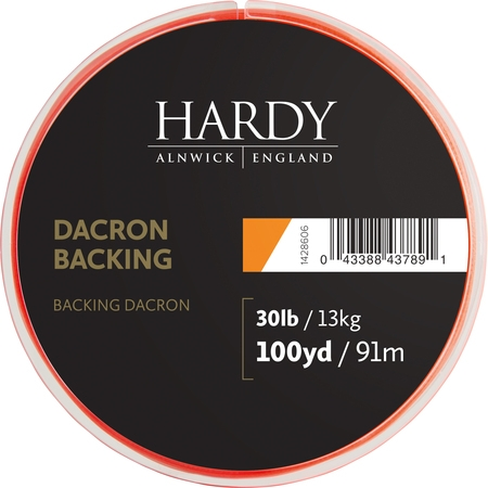 Hardy Dacron Backing 30lb 91m, Orange 3 Hardy Dacron Backing 30lb 91m, Orange