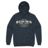 Simms Working Class Hoody Navy Heather -huppari 2 Simms Working Class Hoody Navy Heather -huppari -Talvikalastus Myyntikauppa product 1 34284