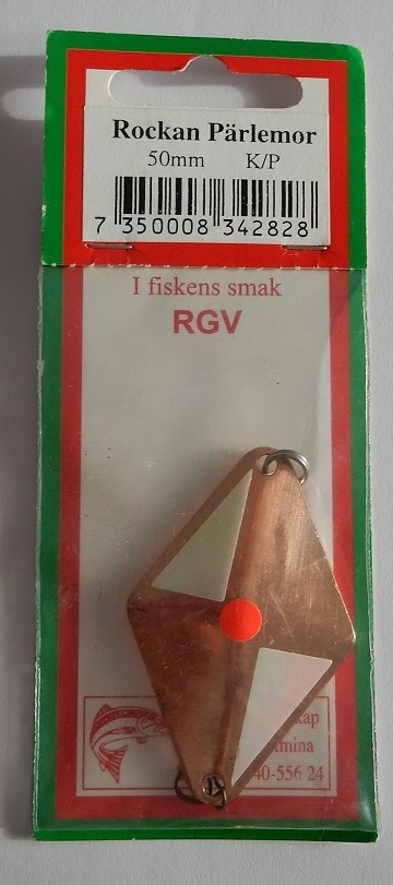 Rockan Pärlemor 50mm-rautupilkki,väri:K/P 3 Rockan Pärlemor 50mm-rautupilkki,väri:K/P