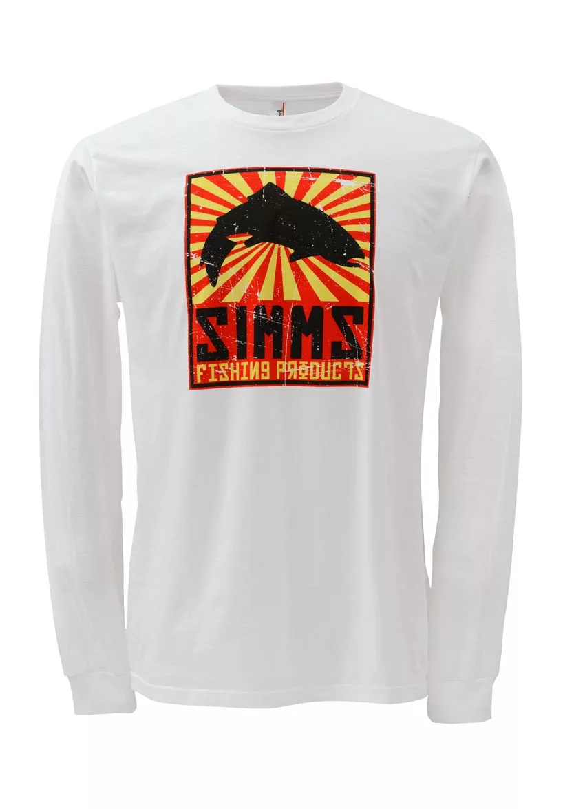 Simms Propaganda White -paita 3 Simms Propaganda White -paita