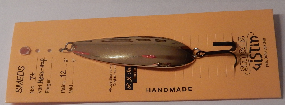 Smeds-Uistin,Malli:17 12g,Messinki-Hopea 3 Smeds-Uistin,Malli:17 12g,Messinki-Hopea