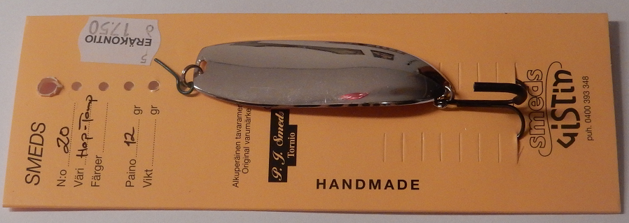 Smeds-Uistin,Malli:20 12g,Hopea-Tompakki 3 Smeds-Uistin,Malli:20 12g,Hopea-Tompakki