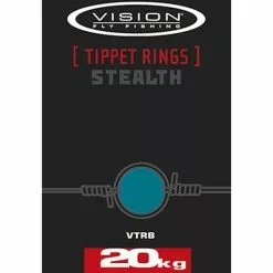 Vision Stealth Tippet Rings, 20kg