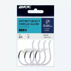 BKK Offset Heavy Circle Glow Hook