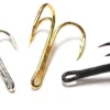 Partridge Of Redditch Salar X4B Tube Treble Hook, Musta -Talvikalastus Myyntikauppa x4 1